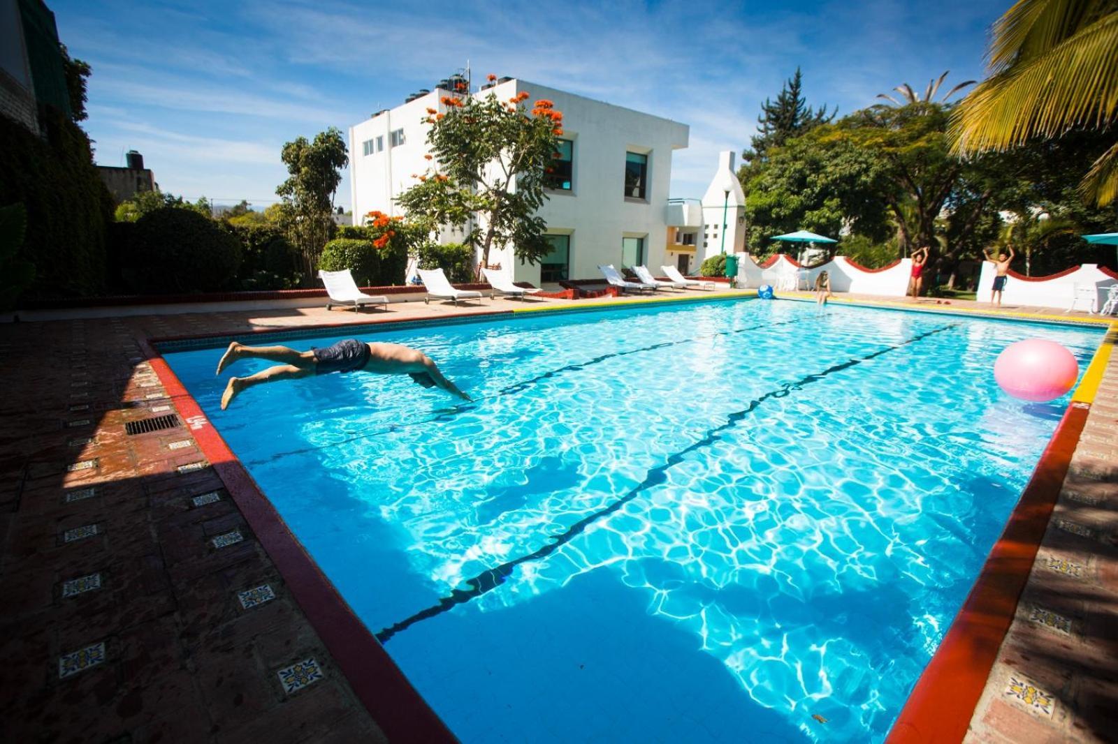 Hotel Los Olivos Spa Oaxaca Buitenkant foto